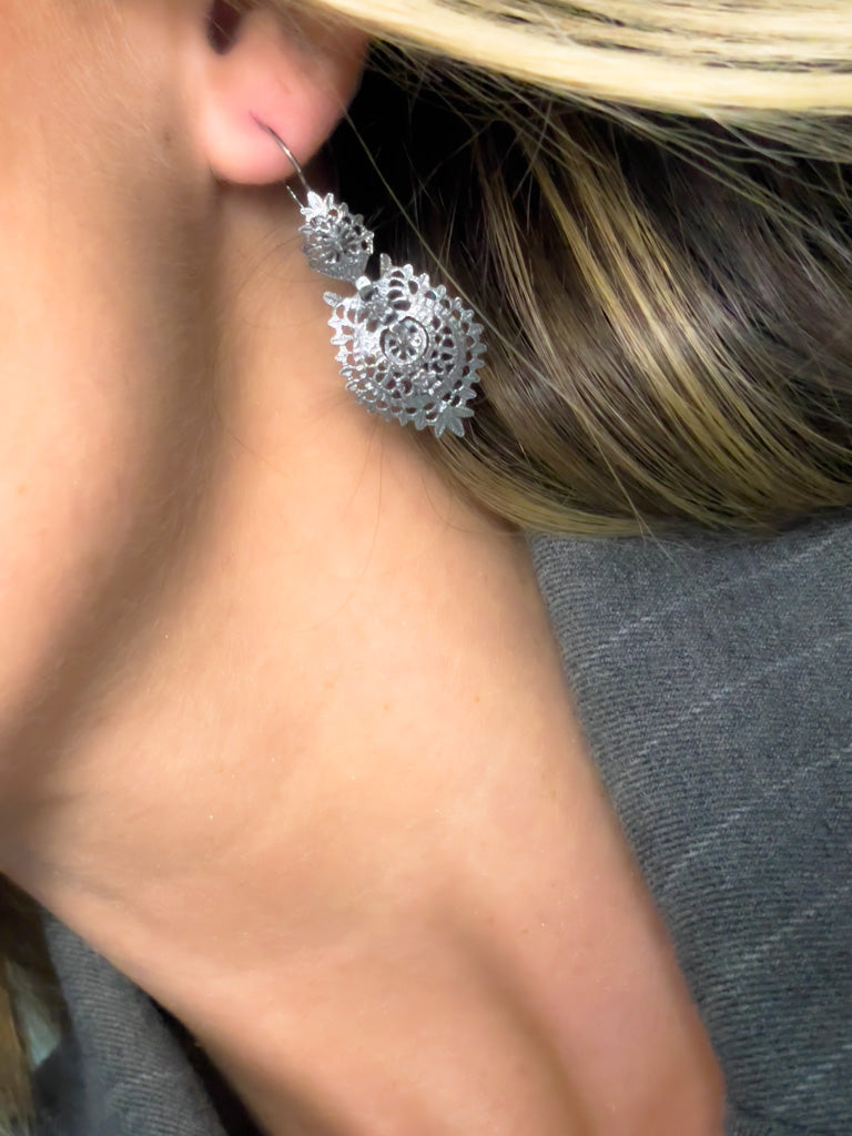Boucles d'oreilles à la Reine