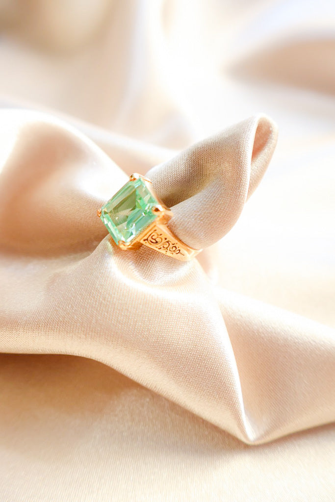 Aqua-Green Ring