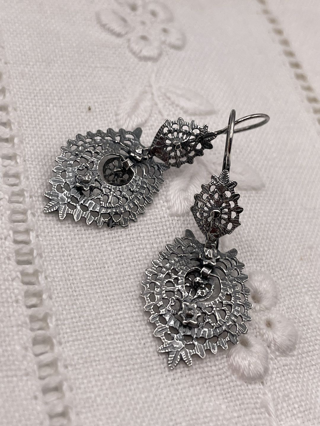 Boucles d'oreilles à la Reine