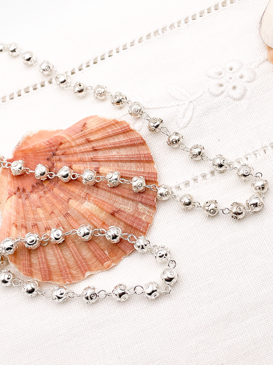 Ensemble collier et bracelet de perles Viana