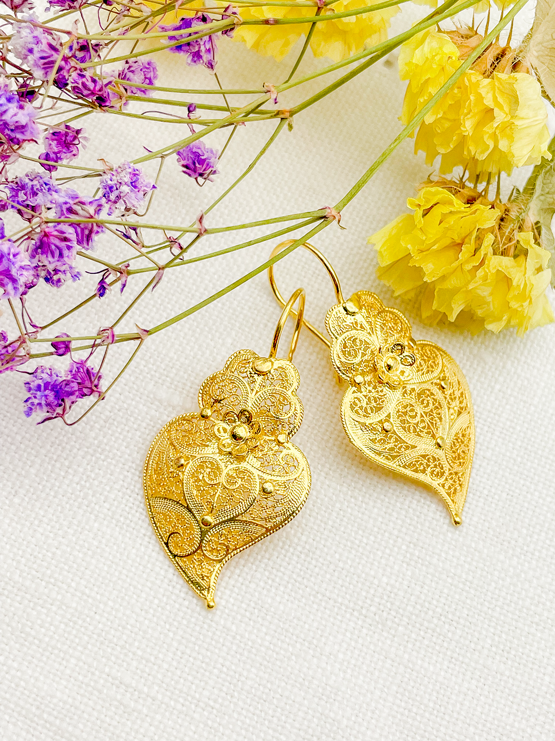 Boucles d'oreilles Coeur de Viana