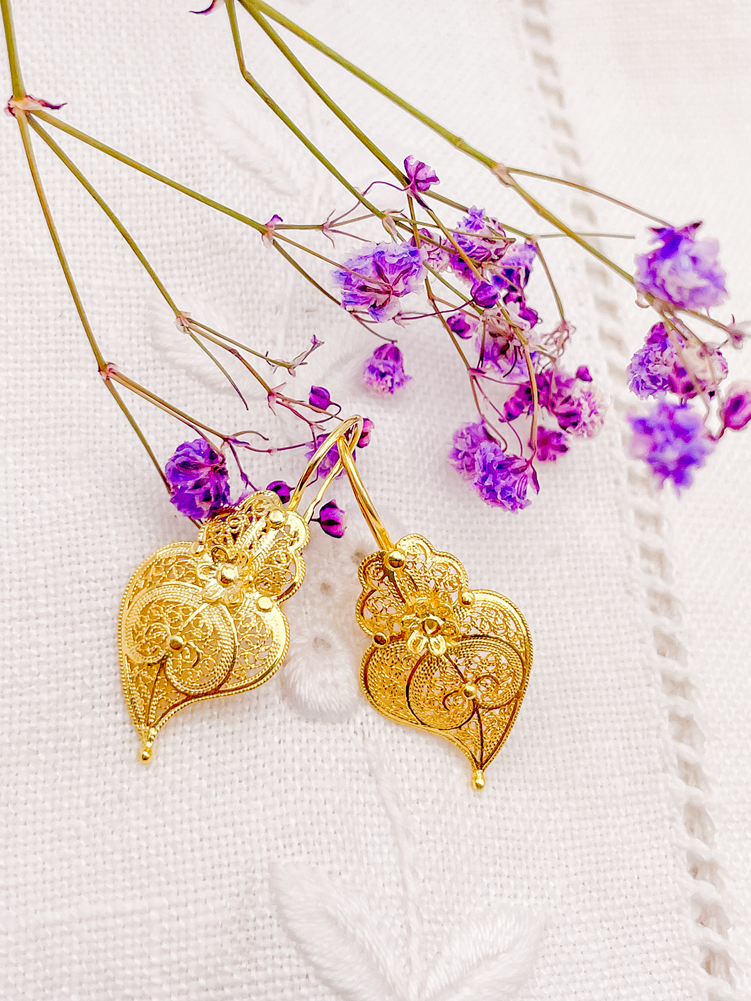 Boucles d'oreilles Coeur de Viana