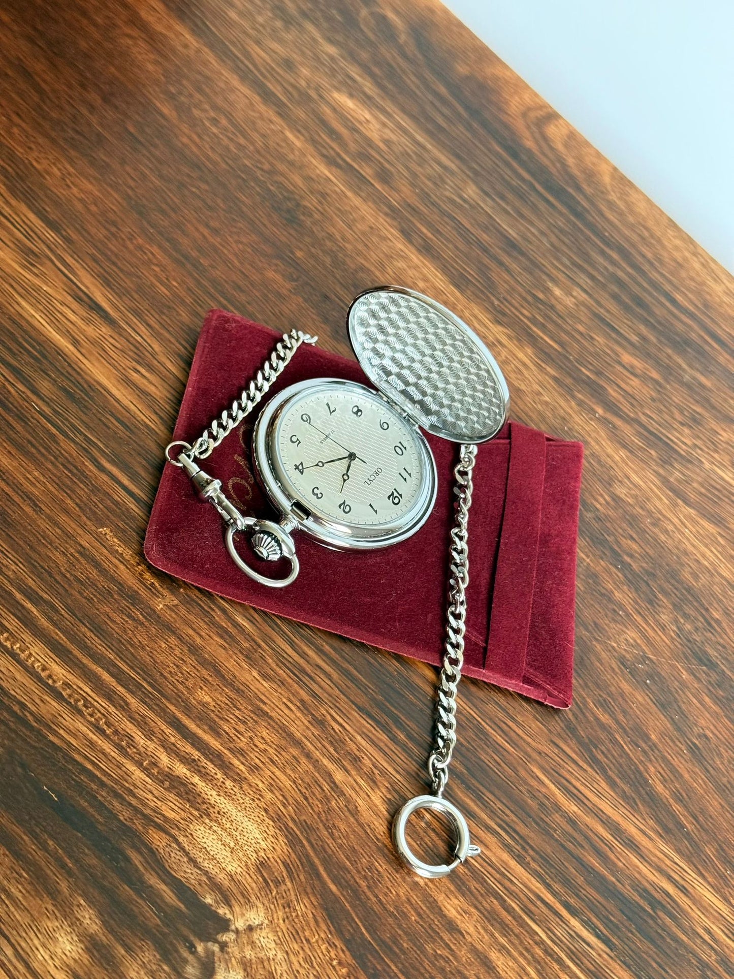 Relógio de Bolso Mecânico Orcyl