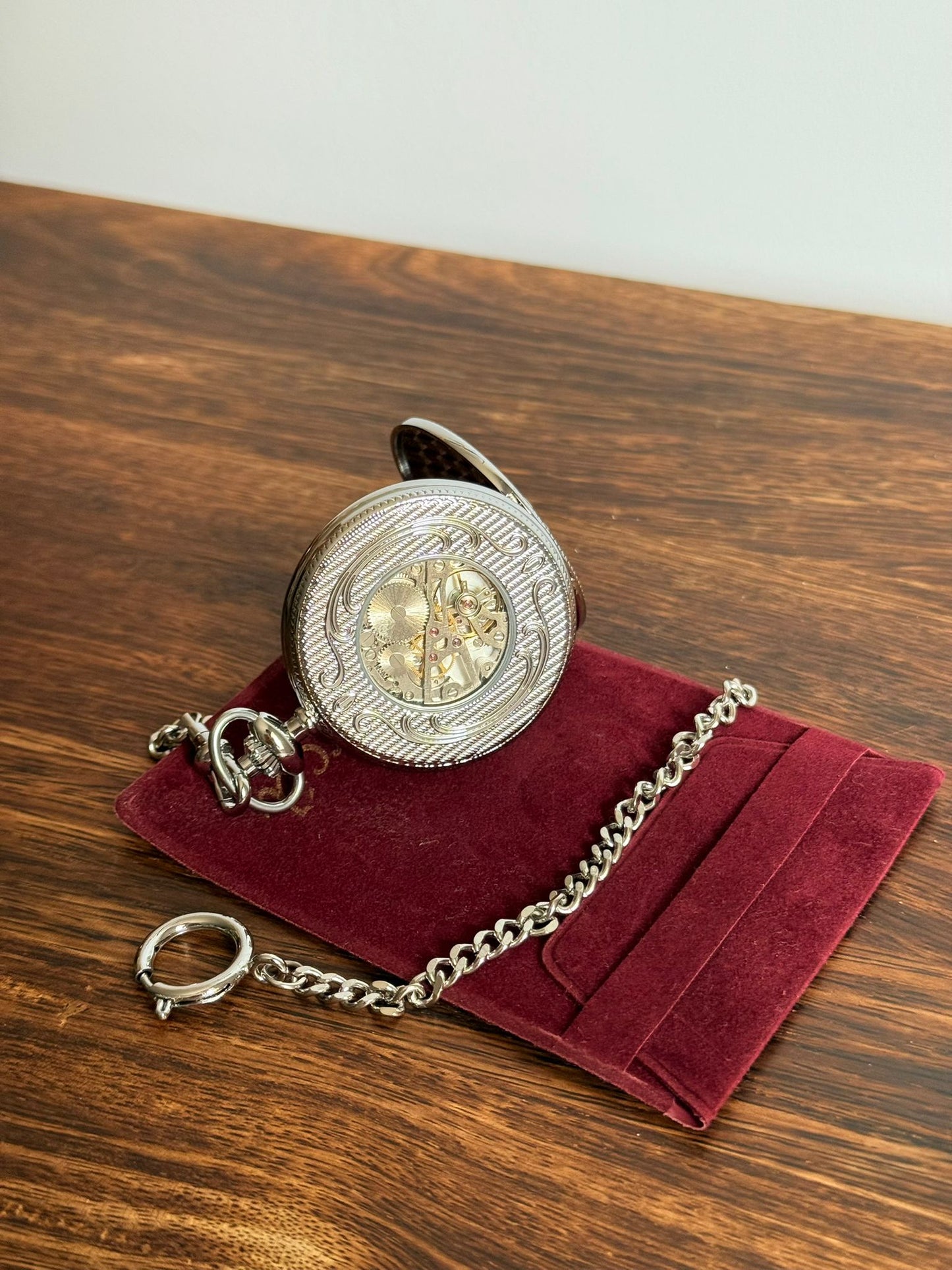 Relógio de Bolso Mecânico Orcyl