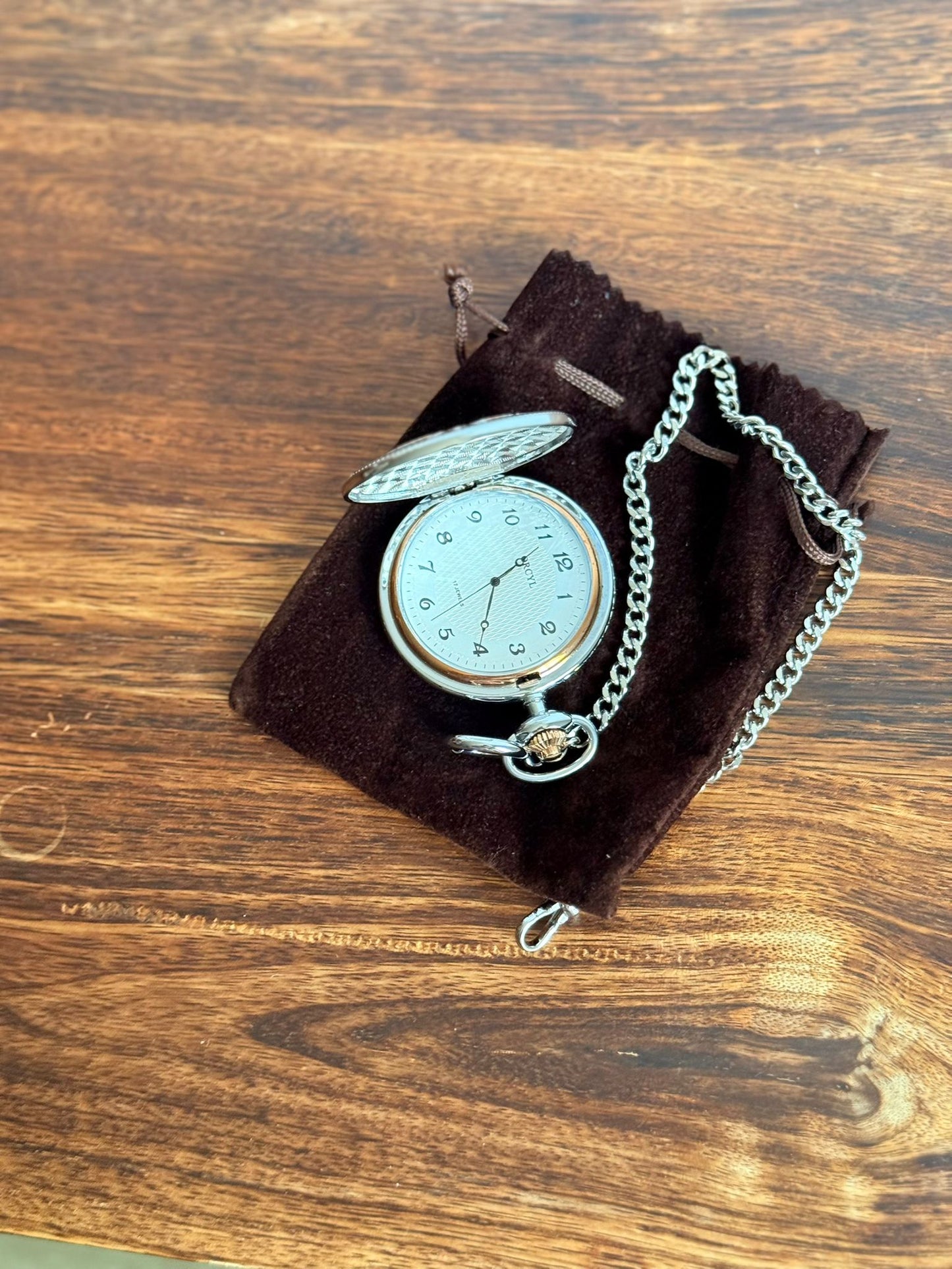 Relógio de Bolso Mecânico Orcyl