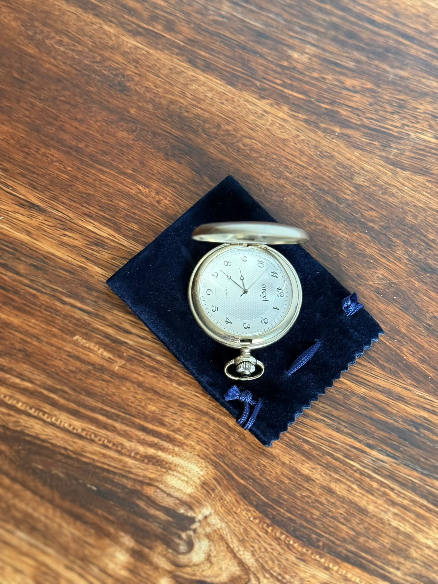 Relógio de Bolso Mecânico Orcyl