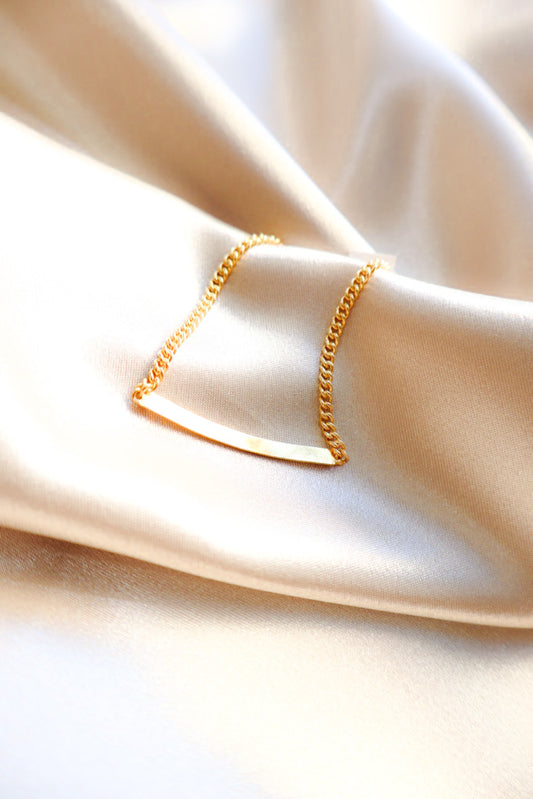 Pulseira Barbela com Chapa