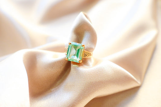 Aqua-Green Ring