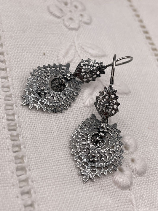 Boucles d'oreilles à la Reine